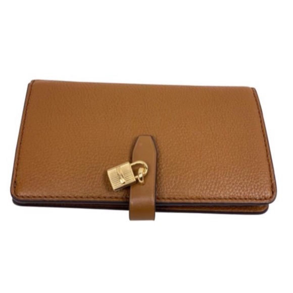 mk adele slim bifold wallet